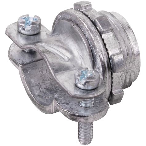 1inch electrical box connector|Halex Die Cast Zinc Knockout Connector Conduit Fittings .